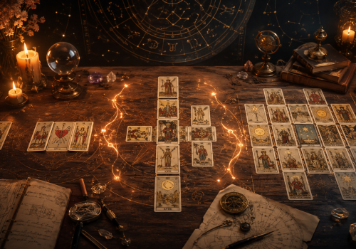 Entwicklung der Tarot-Legesysteme: Von den Anfängen bis heute
