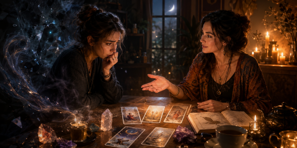 Was tun, wenn eine Tarot-Lesung verwirrend oder beängstigend ist?
