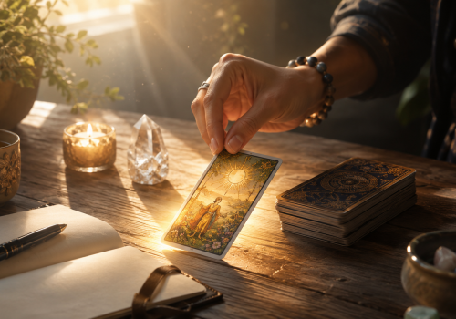 Die Ziehung einer Tarot-Tageskarte: Ein Impuls für den Tag